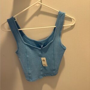 blue aerie tank top!